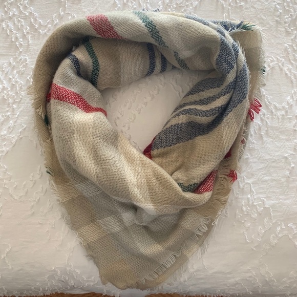 Plaid Blanket Scarf - Picture 3 of 6